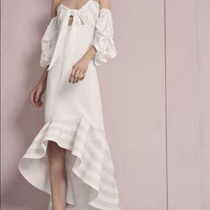 Alexis saffron white dress